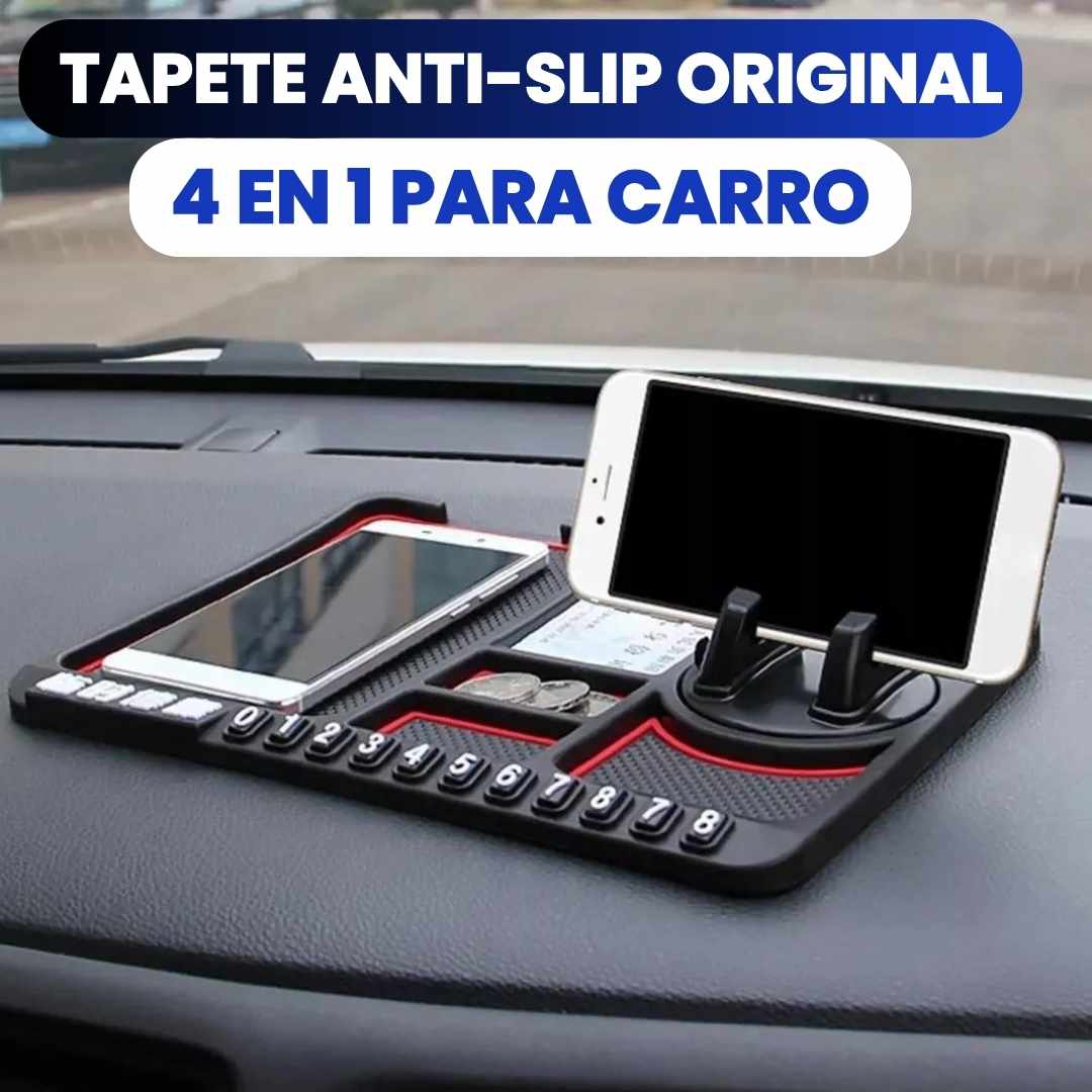 TAPETE ANTI-SLIP ORIGINAL 4 EN 1 PARA CARRO