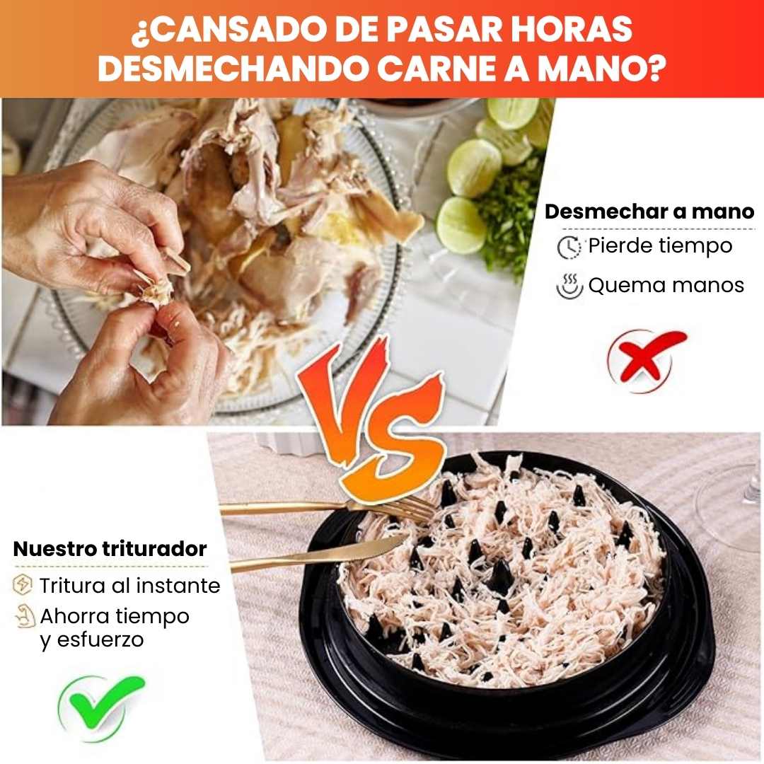 Desmechador y Triturador De Pollo Y Carne