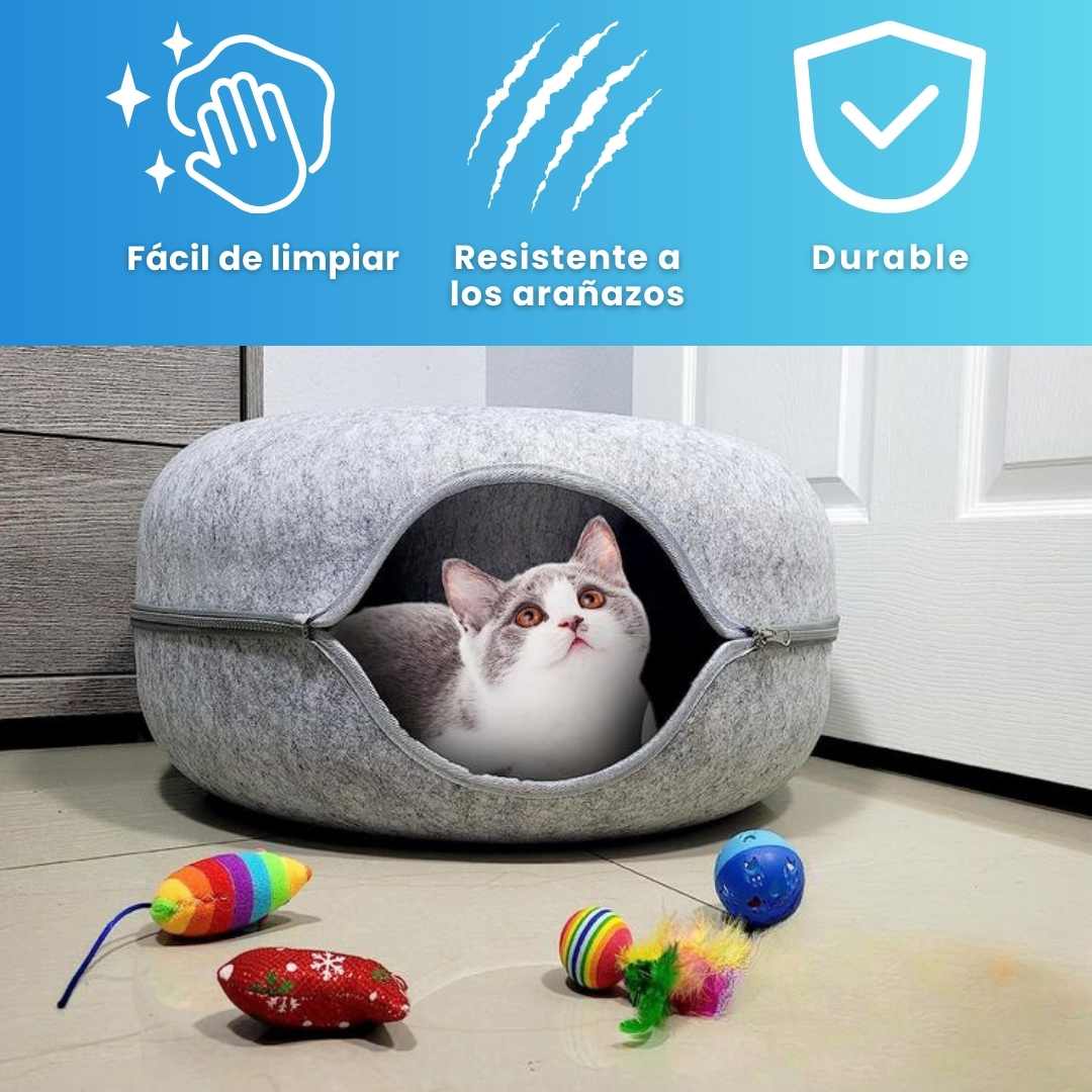 Cama Tunel Para Gatos